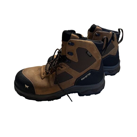 IRISH SETTER Men's Sz 11 E2 83636 Kasota Safety Toe Waterproof Work Boots NWOT - Picture 1 of 12